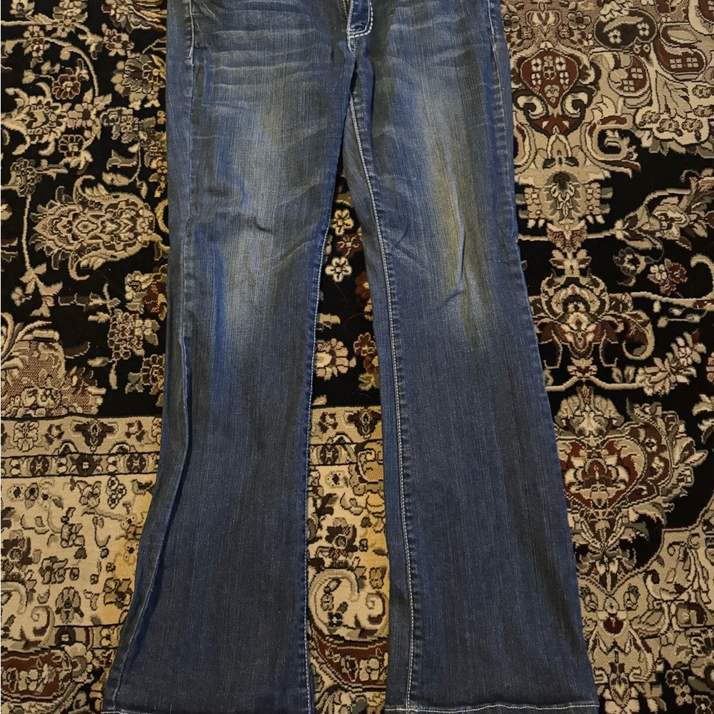 Miss Chic Jeans Flare in Classic Blue